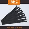Zíper de Nylon Não. 3 Nylon Reverse Wear Borracha Preta Mola Cabeça Cauda Fechada Zipper Calça Bolsa Flap Bolso Calças Roupas Zipper Atacado