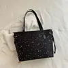Bolso de Hombro de Estrella para Mujer Bolso Tote de Cuerda Estilo Dulce Colgante de Plata Bolso de Mano para Viaje Diario Tamaño Mediano Venta al por Mayor
