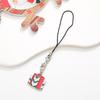 Cross-border natal pequeno presente telefone caso ornamentos papai noel pingente mini telefone corrente jóias pingente feminino