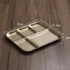 Chapa de Churrasco Integrada Retro em Aço Inoxidável com Quatro Compartimentos para Temperos e Molhos, Uso Comercial