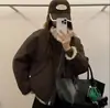 Parka Reversível de Pelo Sintético de Visão 2026 Inverno Solta Casual Casaco de Pelo de Alta Qualidade Reversível para Mulheres
