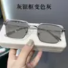 Gafas de Sol Fotocromáticas para Hombre, Día y Noche, Media Montura Polarizadas Anti-UV para Conducir para Mujer, Especiales para Conducir