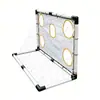 Marco de portería de fútbol con soporte de PVC personalizado, Marco de portería de hockey plegable, Marco de tubo de plástico PVC, Modelo más vendido de Amazon