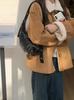 Bolsa Croissant Retrô para Mulheres, Nova Moda Primavera e Verão 2026 Bolsa Croissant Coreana, Bolsa Transversal Versátil, Bolsa Dumpling