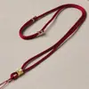 Colgante Hebilla de Paz para Mujer, Cordón Negro para Collar, Colgante de Jade, Cordón para Colgante, Colgante de Jade para Hombre, Adornos de Jade, Chapado en Oro