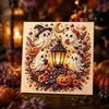 Nuevo producto transfronterizo 5D Pintura de diamantes 5D Colgante acrílico Decoración de ambiente navideño Fábrica directa