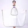 Corte de cabelo de salão de beleza pano para cortar cabelo estilo TikTok com gravata borboleta roupas para cortar cabelo