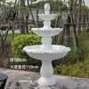 Jardim de pátio externo fonte de água estilo europeu fonte de lago para peixes decoração de paisagismo paisagem de casamento ornamentos de piscina de desejos