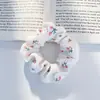 Scrunchie Fofo Estilo JK Acadêmico Coreano, Elástico de Cabelo para Meninas, Acessório de Cabelo