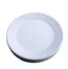 Plato de cena desechable plato de papel plato para pastel plato de papel blanco plato de papel para pintar de jardín de infantes materiales de arte para niños DIY