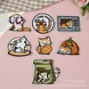 Parches de tela bordados caricatura cachorro adhesivo termofusible parches de tela bordados ropa ropa chaqueta de plumas parches de tela diy accesorios de ropa