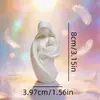 Adorno de Arte Abrazando a Madre e Hijo Impreso en 3D Nuevo Transfronterizo, Adorno de Decoración para el Hogar Temático de Relación Cálida entre Madre e Hijo, Sanador