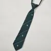 Corbata JK a Rayas Estilo Estudiante Universitario Retro Corbata Rosa Roja Cuello Pequeño Corbata de Contraste Azul y Naranja para Hombre para Boda