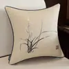 [Selección] Cojines Bordados Personalizados de Estilo Chino para Uso Doméstico, Fundas de Almohada de Algodón y Lino, Rellenos de Almohada para Cama y Sala de Estar, Venta al por Mayor Directo del Fabricante