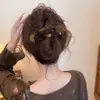 Grampo de Cabelo de Rede de Verão com Laço de Camada Dupla e Presilha de Jacaré 2026 Novo Tamanho Grande Estilo Coreano High-End para Coques na Parte de Trás da Cabeça
