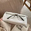 Óculos de sol azuis estilo gatinho retrô americano para mulheres, modernos e estilosos, adequados para fotografia de rua, proteção UV, unissex