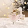 Decoraciones Navideñas Nuevas Transfronterizas Alas Ángel Cuernos Lindos Colgante Niña Accesorios para Árbol de Navidad Props para Escena