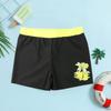 Secagem rápida respirável bonito desenhos animados calções de natação das crianças grandes crianças fonte termal boxer meninos calções de natação outlet fábrica