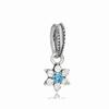 Colgante Copo de Nieve Transfronterizo Pulsera Colorida Colgante Accesorios para Collar DIY Joyería de Cuentas Hecha a Mano Colgante Transfronterizo