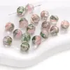 Cuentas Facetadas Manchadas de Vidrio Cuentas Sueltas Hecho a Mano DIY Pulsera de Cuentas de Mano Collar Bolsos Accesorios de Joyería Al por Mayor