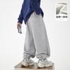 Calça Jogger de Lã Forrada Estilo Coreano Outono e Inverno para Meninos 2025 Nova Roupa para Crianças Espessa Quente Reta