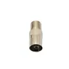 Conjunto de Três Peças F 3.5 Adaptador F Fêmea Único para F Fone de Ouvido Pequeno de Dois Núcleos para TV Britânica F Fêmea e Macho Antena para F Britânica