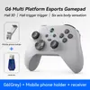 Nuevo Controlador de Juego Inalámbrico G6 con Doble Vibración Hall y Detección de Movimiento, Soporta Disparo Rápido, Compatible con Switch, Android, iOS y PC Bluetooth