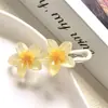 Horquilla de Flor Dulce Clip BB Estilo Occidental Infantil Tocado Lindo Flor de Cerezo Niña Pequeña Accesorios para el Cabello Flequillo Mechones Laterales Clip