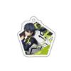[Chaveiro Prisão Azul] Mercadoria de Anime Pingente de Acrílico, Disponível para Dropshipping e Distribuição, Mesmo Estilo do D-Ji's