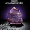 Piedra bruta de cristal natural pulida, rodajas de fluorita tipo caramelo, posavasos, especímenes minerales, decoraciones para el hogar, venta al por mayor de gran éxito transfronterizo