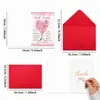 Tarjetas de Felicitación para Mejores Amigas de Nuevo Modelo Transfronterizo, Juego de Tarjetas con Mensaje de Amistad Cálido para Novias y Amigas, Al por Mayor en Stock