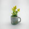 Mini Vaso Cerâmico Magnético Decorativo Criativo Transfronteiriço 3D Realista Pequeno Vaso de Flores Fofo Ímã Decorativo de Geladeira