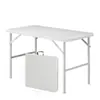 Mesa plegable portátil sencilla para el hogar, mesa de comedor para exteriores, puesto de mercado nocturno, escritorio rectangular, mesa de comedor para apartamentos pequeños