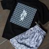 Nova Marca de Moda IP Sports Joint Fitness Basquete Shorts de quatro pontos Muscular Masculino Respirável Moda Shorts Verão