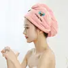 Gorro de Secado Rápido de Terciopelo Coral para Mujer, Absorbente, Secado Rápido, No Pierde Cabello Fácilmente, Suave y Amigable con la Piel, Toalla de Cabello Espesa para Adultos