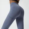 Grande Promoção Sem Devolução Calças de Yoga Sorridentes Esportivas Sem Costura Europeias e Americanas Calças de Fitness Justas Cintura Alta Treino Abdominal Calças para Ciclismo