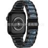 Adecuado para Apple Watch Applewatch11-1Se Serie Completa Correa de Reloj de Resina Ligera de Lujo Metálica de Tres Piezas en Stock