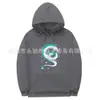 Sudadera Casual Suelta con Estampado de Anime Miyazaki Manga Mil y Mil Cazas Retro Estilo Americano Personalizada Street