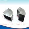 Codo de tubo cuadrado de acero inoxidable de 90 grados rectangular ángulo recto accesorios de giro soldados acero soporte de tubo plano estante codo cuadrado