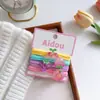 Anillo para Toalla de Frutas Frescas de Verano Pinza de Mariposa Goma Elástica de Colores Pinza para el Cabello Accesorio para el Cabello