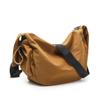 Bolso de Mujer de Gran Capacidad 2025 Nuevo Bolso de Hombro Único Casual Estilo Coreano Bolso Cruzado Moderno para Estudiante Bolso Simple Tipo Dumpling