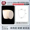 Crisol de arco de alumina 99% com tampa/crisol de corindo/resistente a altas temperaturas 1700/óptica para análise espectral
