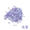 Lentejuelas Huecas en Forma de Corazón Brillo de Corazón Hueco Joyería para Uñas Esquina Parche de Maquillaje Facial Relleno de Gota de Gel Hecho a Mano diy