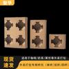 Porta Copos de Papel para Café, Porta Copos de Chá de Leite Simples/Duplo/Quatro Copos, Porta Copos de Papel Ondulado, Material Ecológico, Papel Biodegradável para Bebidas Quentes