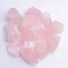 Pedra Crua de Quartzo Rosa Natural de Alta Qualidade Batida à Mão Sem Marcas de Corte, Fornecimento Transfronteiriço de Pedras Difusoras, Pedras para Aquário, Vasos de Flores, Atacado da Fonte
