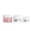 Atacado de Fábrica Frasco de Creme Esfoliante para Olhos Embalagem Cosmética Material Máscara de Lama Máscara Capilar Esfoliante Pp Frasco Transparente para Creme