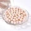 Cuentas redondas de vidrio liso de porcelana, cuentas de cristal, pulsera hecha a mano para DIY, collar, materiales para ensartar, accesorios de joyería, al por mayor