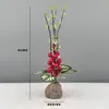 Decoración de Plato de Sashimi, Guarnición de Plato Frío para Catering de Hotel, Decoraciones de Flores y Hierbas de Plástico para Platos, Adornos Pequeños, Flor de Ciruelo de Invierno