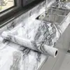 Pegatinas a Prueba de Aceite para Cocina, Pegatinas de Pared Resistentes al Fuego y a Altas Temperaturas, Renovación de Azulejos para Encimera de Estufa, Película de Mármol Engrosada para Gabinetes