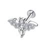 Amazon Pendientes Largos de Murciélago con Poste Zirconia Clavo de Ombligo Barra Pendientes Clavo de Labio Set de 5 Piezas Joyería para Piercing